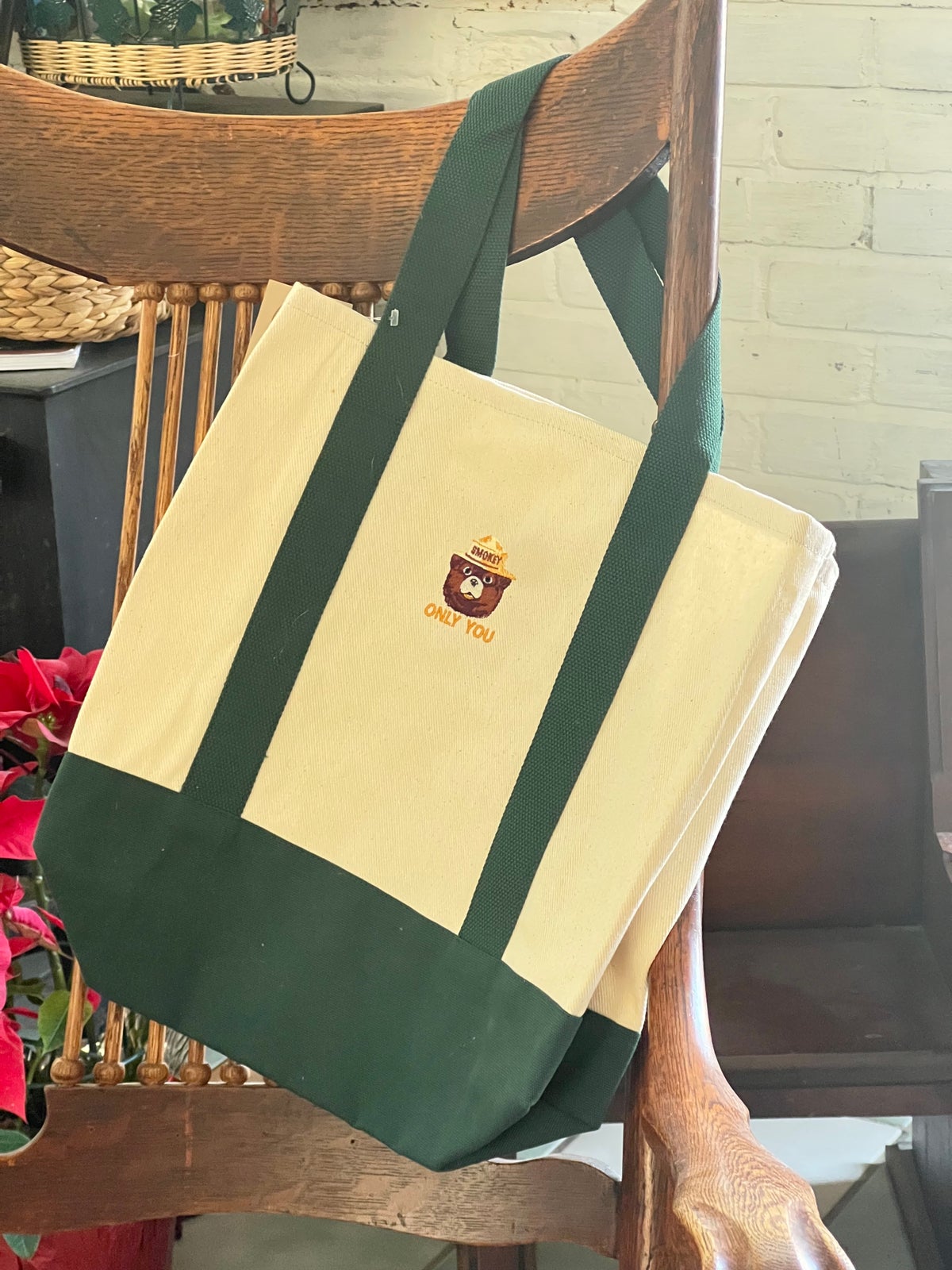 Tote Bag with Smokey Bear
